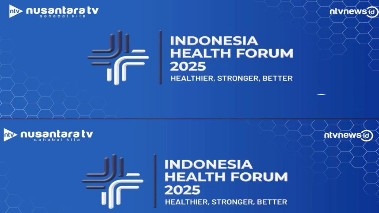 Indonesia Health Forum. (Foto: Dok. NTV)
