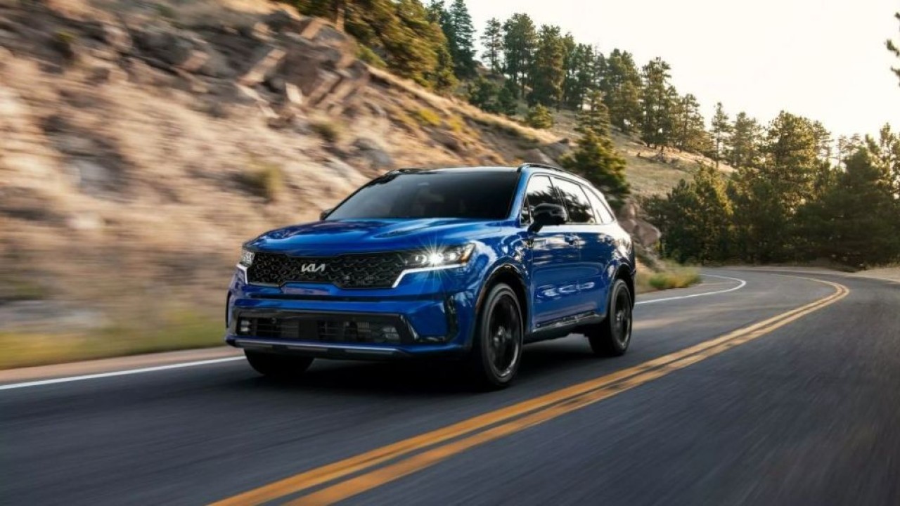 Kia Sorento 2021. (Foto: Istimewa via Carscoops)