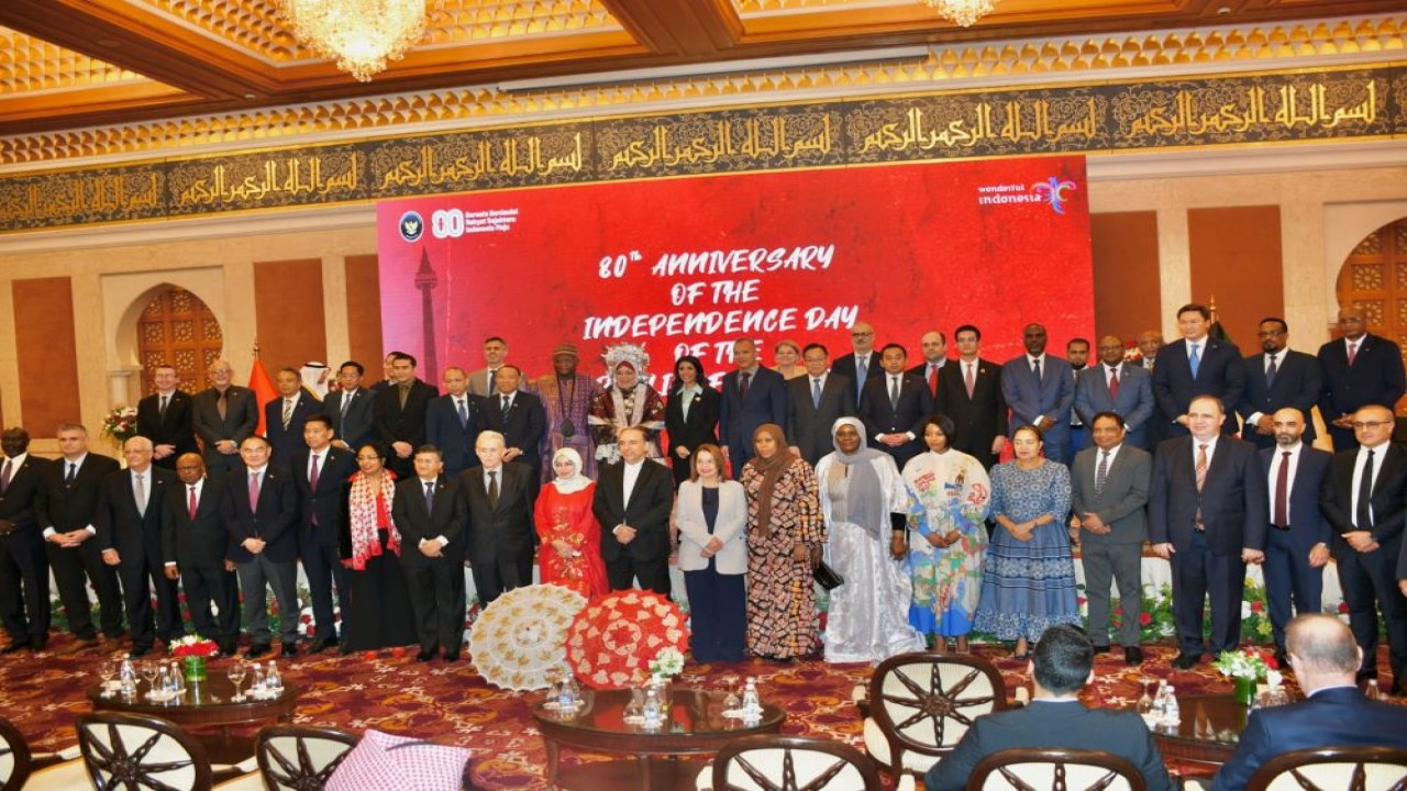 Kedubes RI di Kuwait gelar resepsi dalam rangka memperingati HUT ke-80 RI