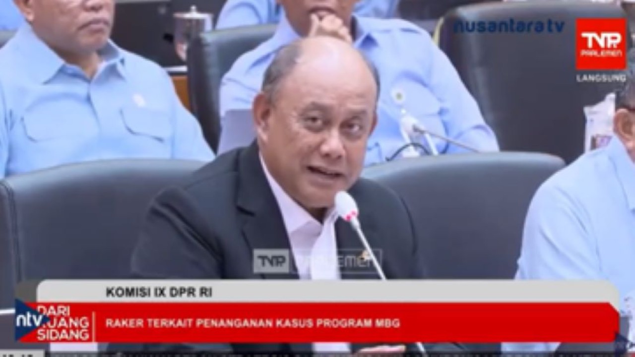 Kepala BGN Dadan Hindayana