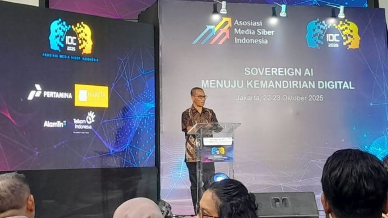 Ketua Komisi Digital dan Sustainability Dewan Pers, Dahlan Dahi (NTVNews.id/ Adiansyah)