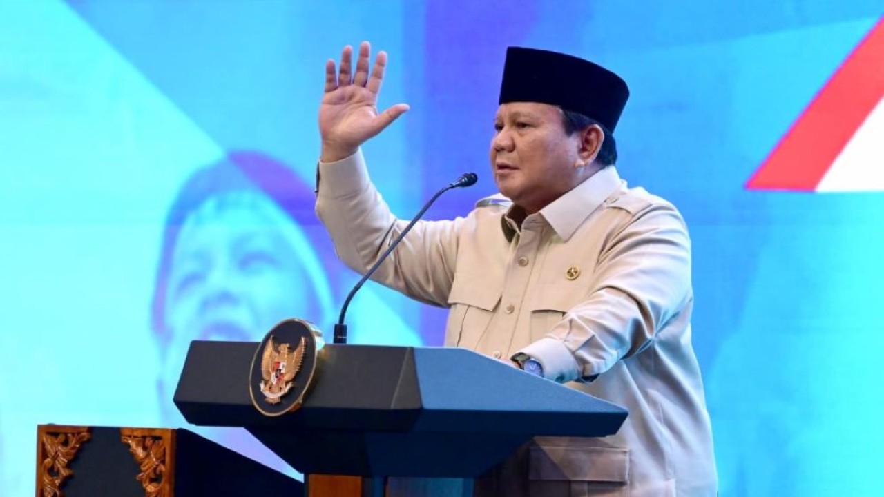 Presiden Prabowo Subianto. (Foto: BPMI Setpres/Muchlis Jr)