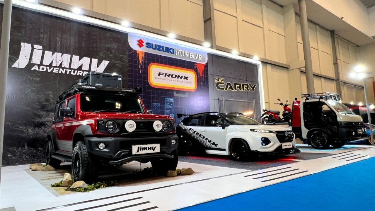Booth Suzuki di IMX 2025. (Foto: Istimewa)