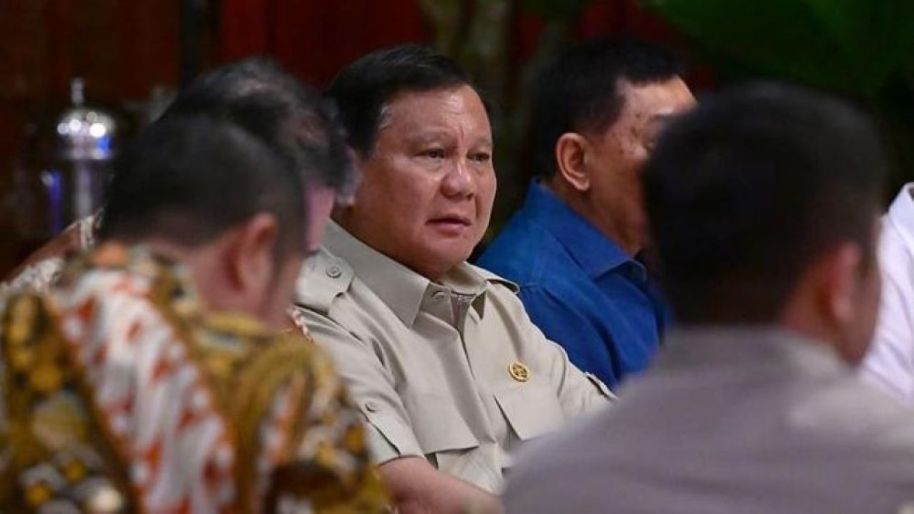 Presiden Prabowo Subianto/ist