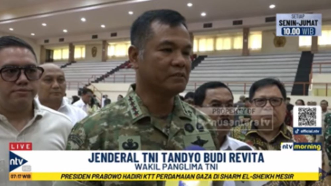 Wakil Panglima TNI Jenderal TNI Tandyo Budi Revita