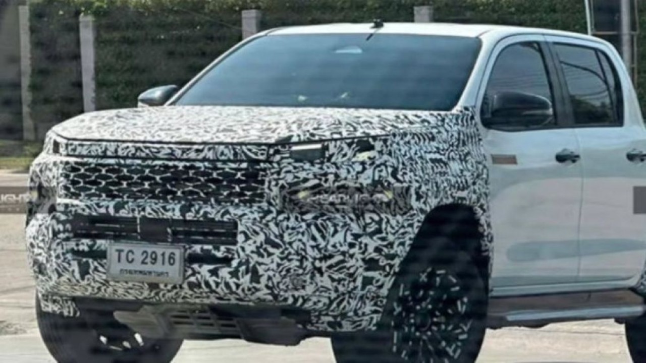 Penampakan terbaru Toyota Hilux 2026. (Foto: Tangkapan layar Instagram @kurdistan_automotive_blog_)