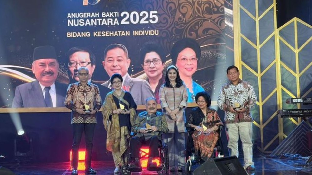 Peraih Anugerah Bakti Nusantara 2025 Bidang Kesehatan. (Foto: Ntvnews)
