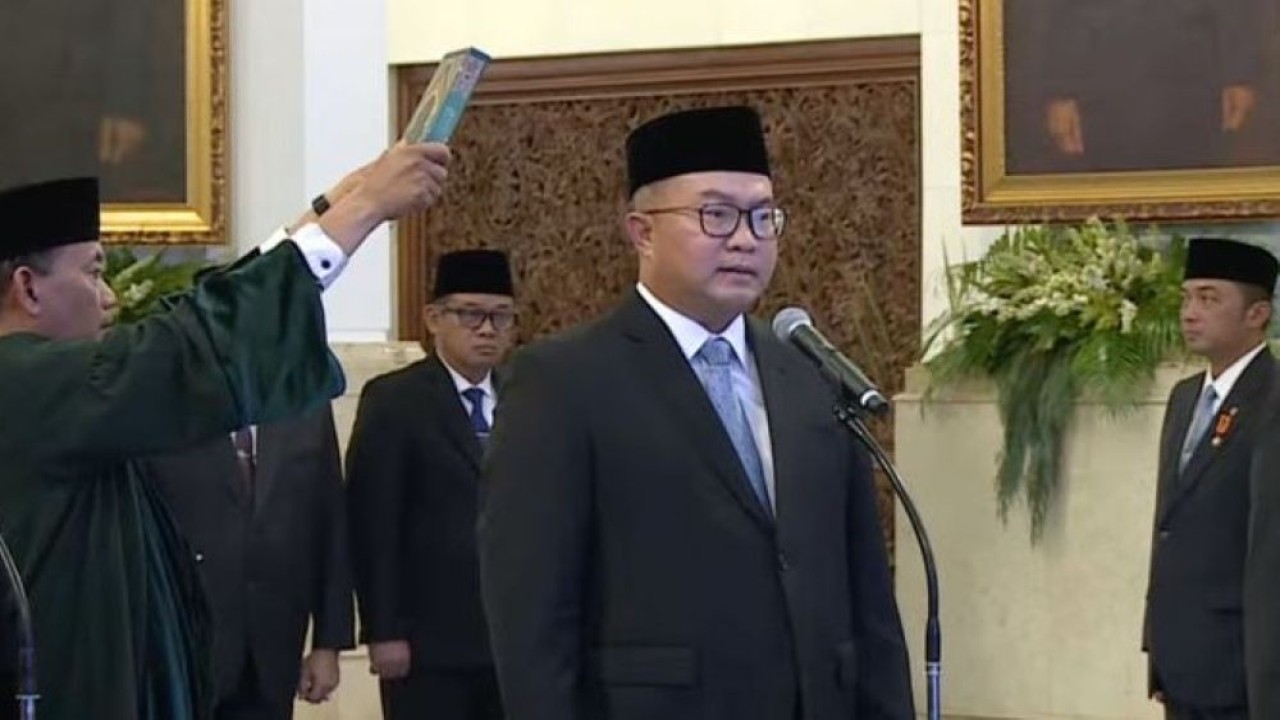 Kepala BRIN, Prof. Dr. Arif Satria. (Foto: Tangkapan layar YouTube)