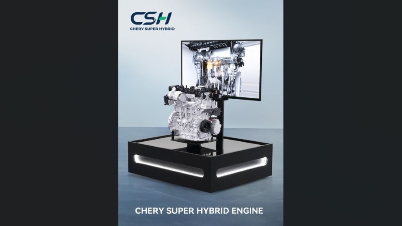 Chery Super Hybrid Dedicated Hybrid Engine. (Foto: Istimewa)