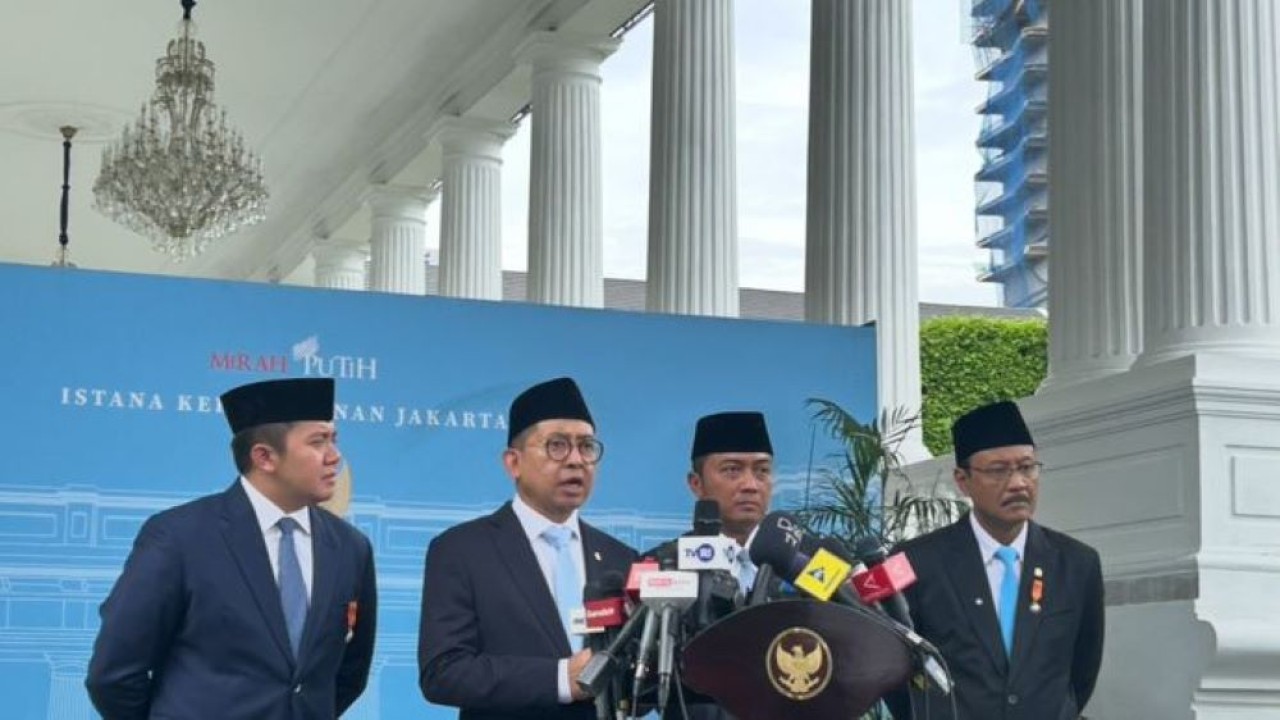 Menteri Kebudayaan sekaligus Ketua Dewan Gelar, Tanda Jasa, dan Tanda Kehormatan (GTK) Fadli Zon (NTVnews.id)