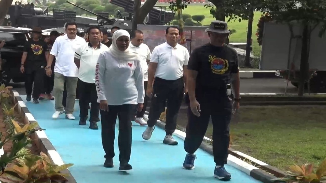 Penghijauan dan Bakti Sosial, Inaugurasi Pasmar 2 dilaksanakan di Kesatrian Marinir Sutedi Senaputra, Karangpilang, Surabaya. Sabtu (8/11/2025). (Foto: Istimewa)