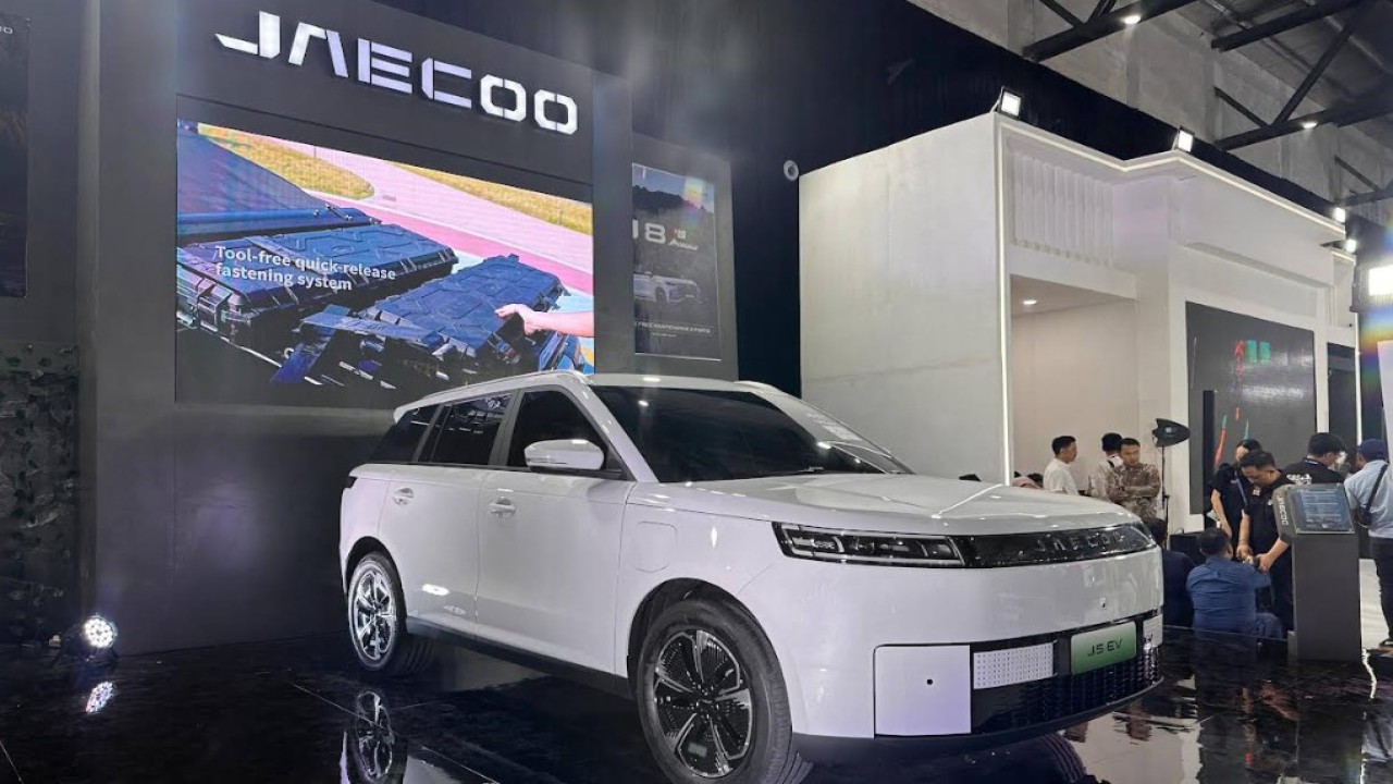 JAECOO J5 EV ditawarkan dengan harga special di GIIAS 2025. (Foto: Istimewa)