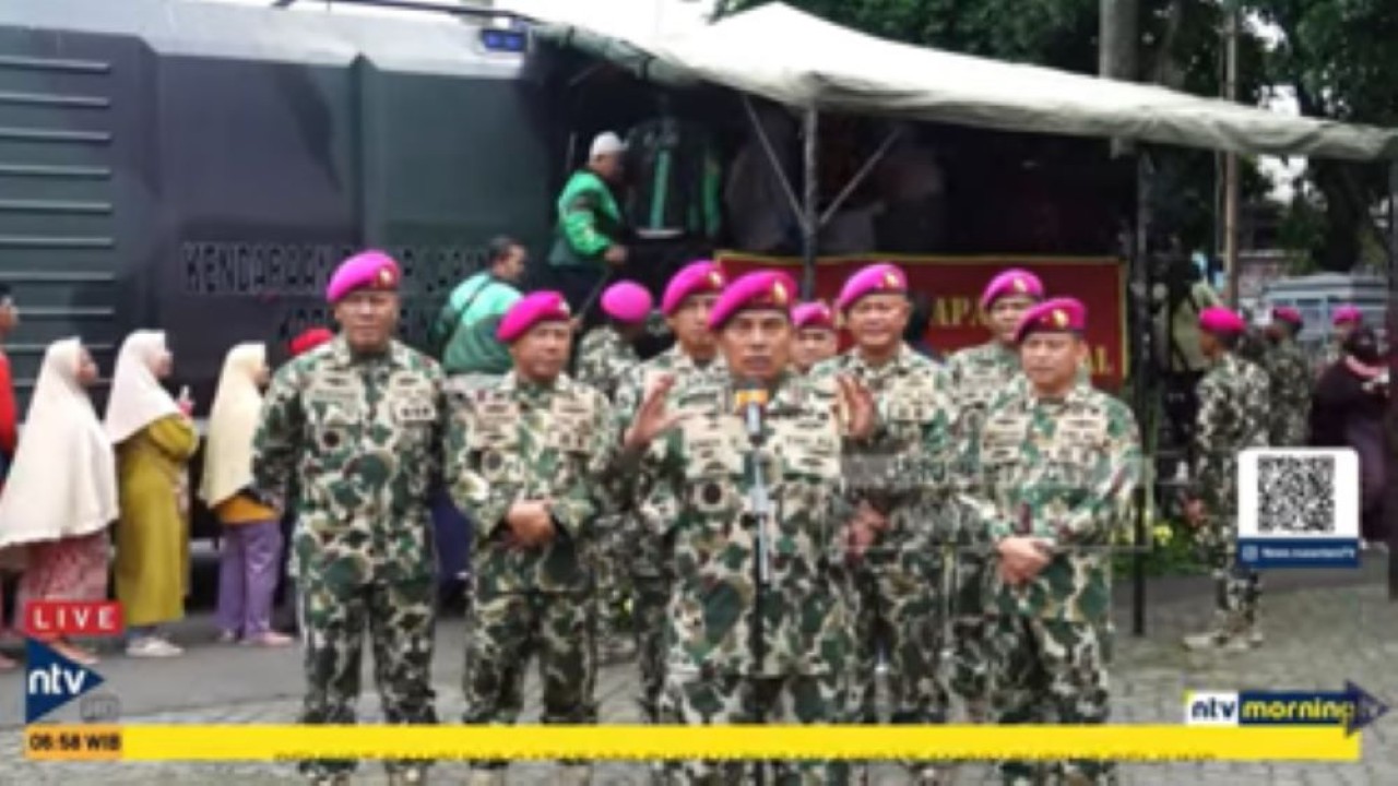 Panglima Korps Marinir TNI AL Letjen TNI (Mar) Endi Supardi