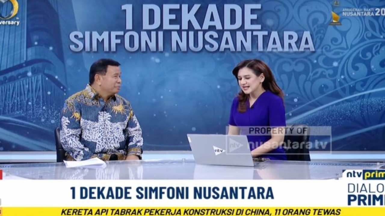 Presiden Komisaris Nusantara TV, Nurdin Tampubolon. (Ntvnews)