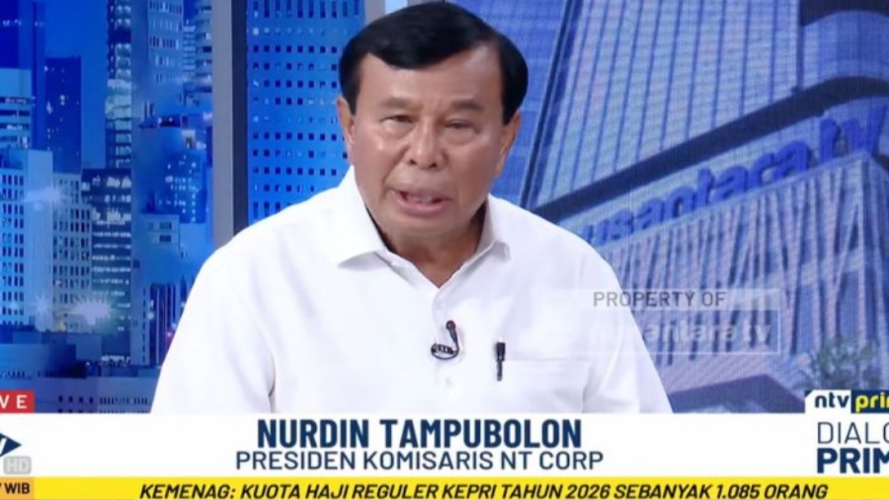Presiden Komisaris NTV Nurdin Tampubolon. (Nusantara TV)