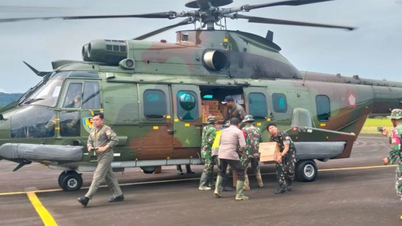 Pemerintah kirim 11 helikopter untuk percepatan penanganan bencana di Sumatra. (Foto: Istimewa)