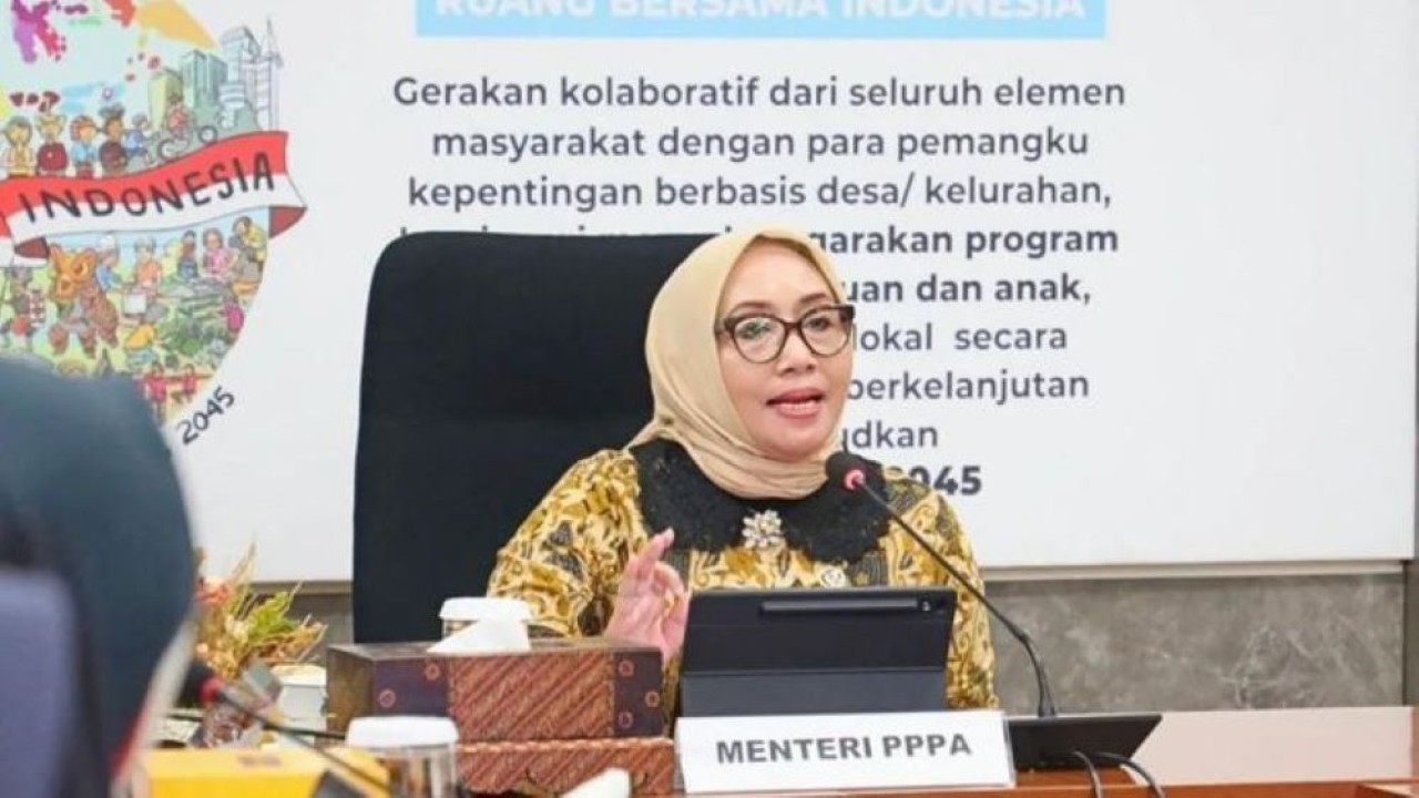 Menteri Pemberdayaan Perempuan dan Perlindungan Anak (PPPA) Arifah Fauzi. ANTARA/HO-Humas KemenPPPA (Antara)