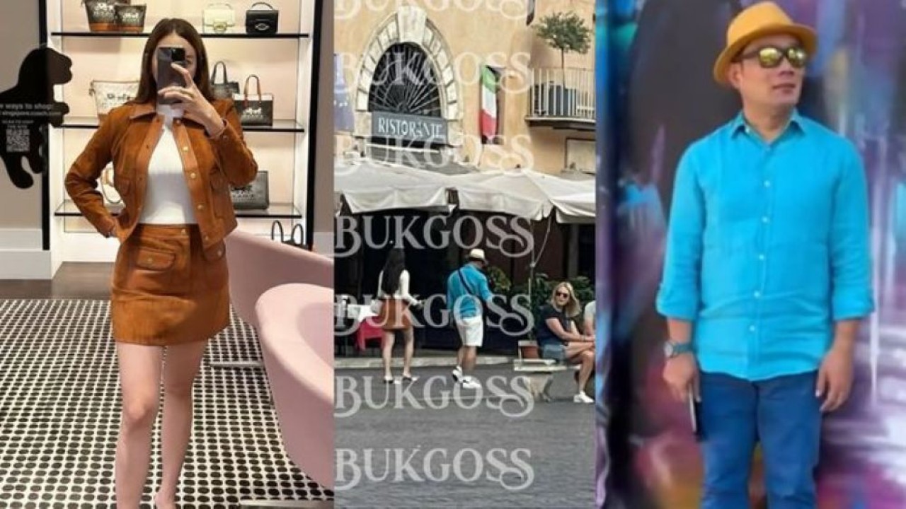 Ridwan Kamil dan Aura Kasih (Instagram)