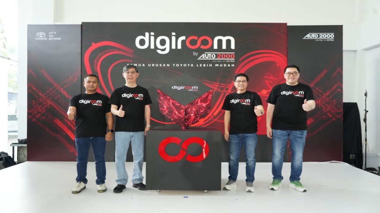 Auto2000 resmi merilis pembaruan aplikasi Digiroom dalam ajang Astra Auto Fest 2025 di Tangerang, Banten, Sabtu (6/12/2025). (Foto: Istimewa)