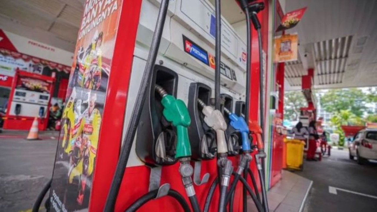 Ilustrasi - SPBU Pertamina Patra Niaga. (Antara)