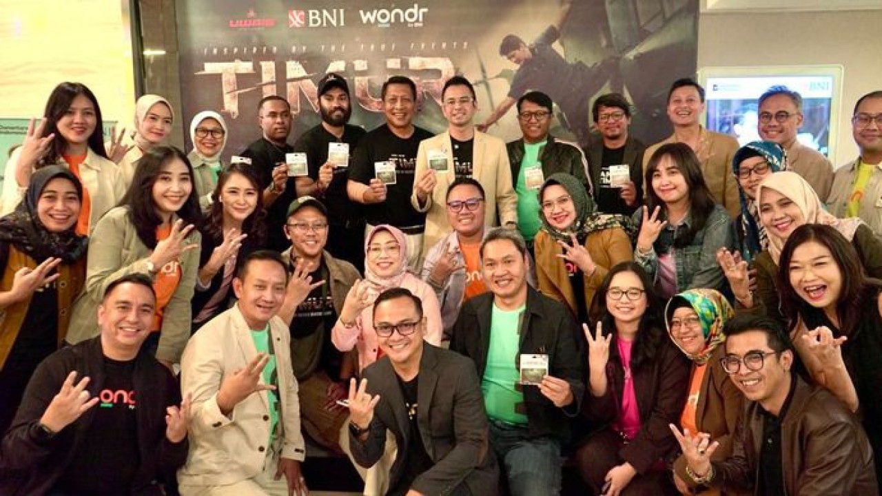 BNI dukung industri kreatif, nonton bareng film Timur disambut antusias penonton berbagai kota.