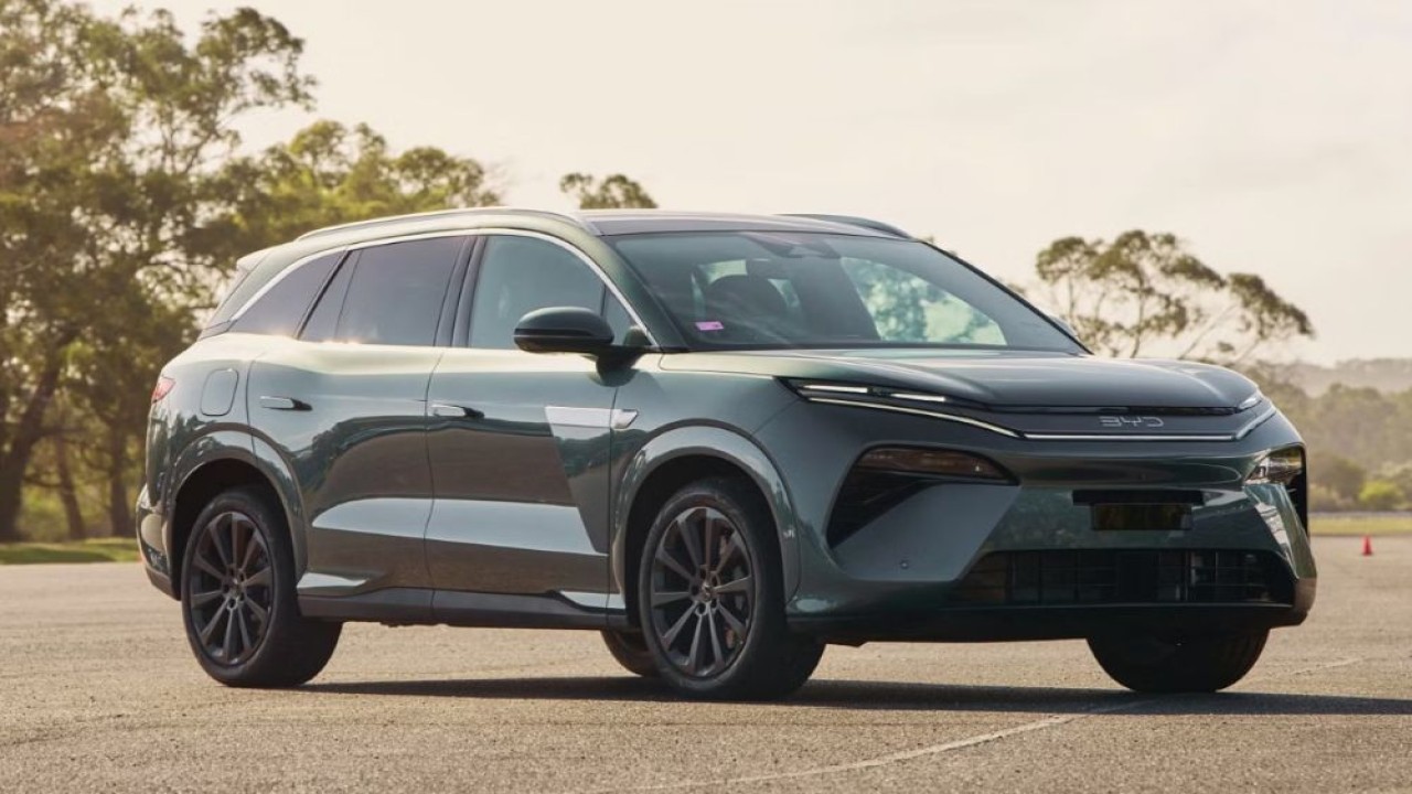 BYD berencana menghadirkan SUV tiga baris mewah. (Foto: Istimewa via Drive)