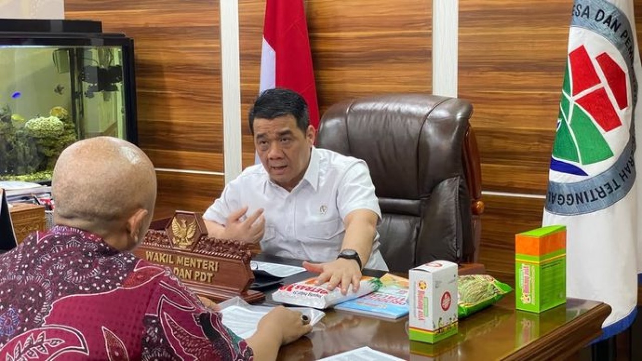 Wakil Menteri Desa dan Pembangunan Daerah Tertinggal Ahmad Riza Patria menyampaikan pembangunan desa bukan lagi sekadar agenda pemerintah semata.