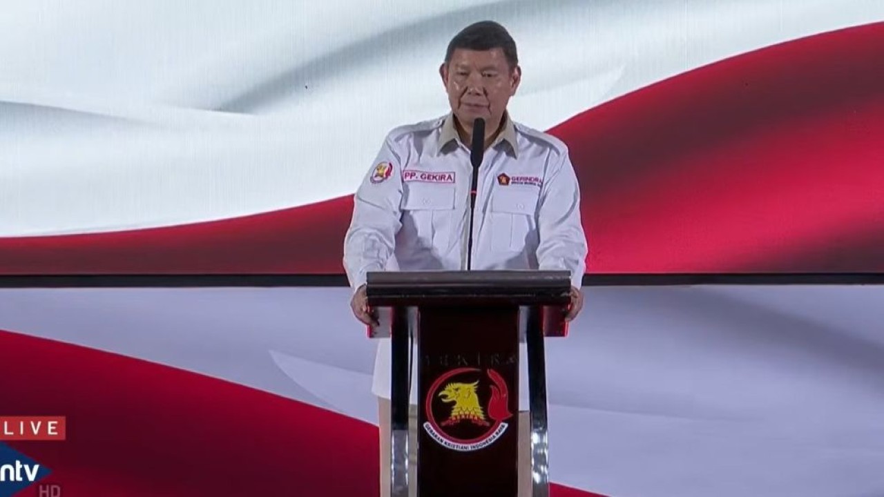 Ketua Dewan Pembina Gerakan Kristiani Indonesia Raya (GEKIRA), Hashim Djojohadikusumo.