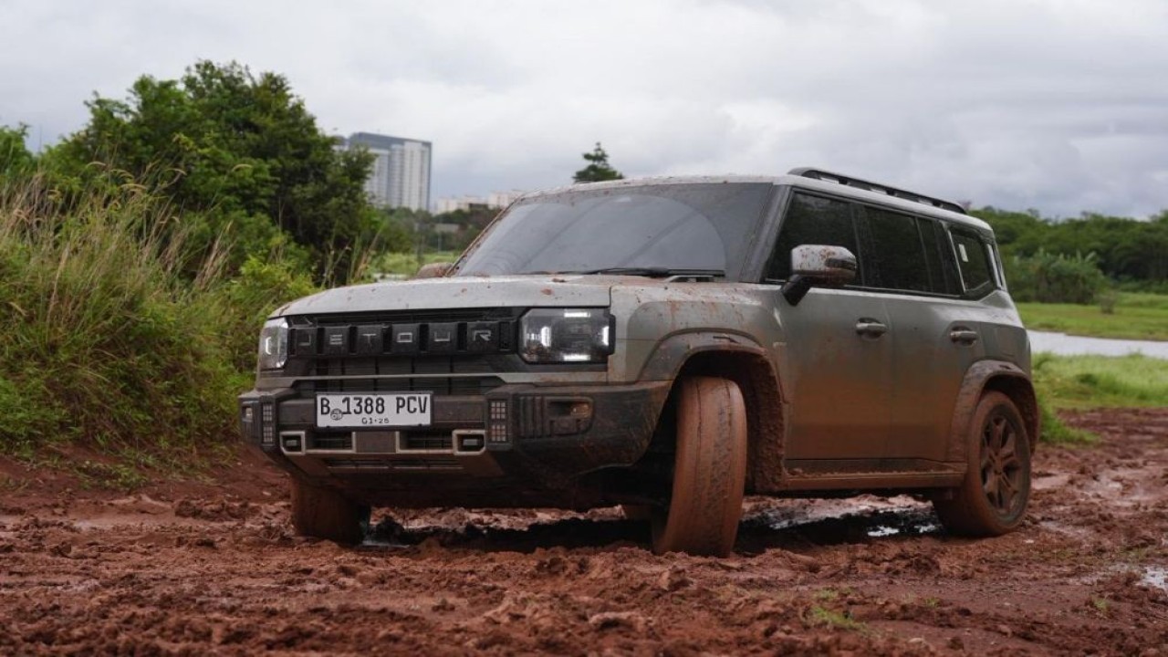 JETOUR T2 membuktikan kemampuan di berbagai medan berkendara. (Foto: Istimewa)