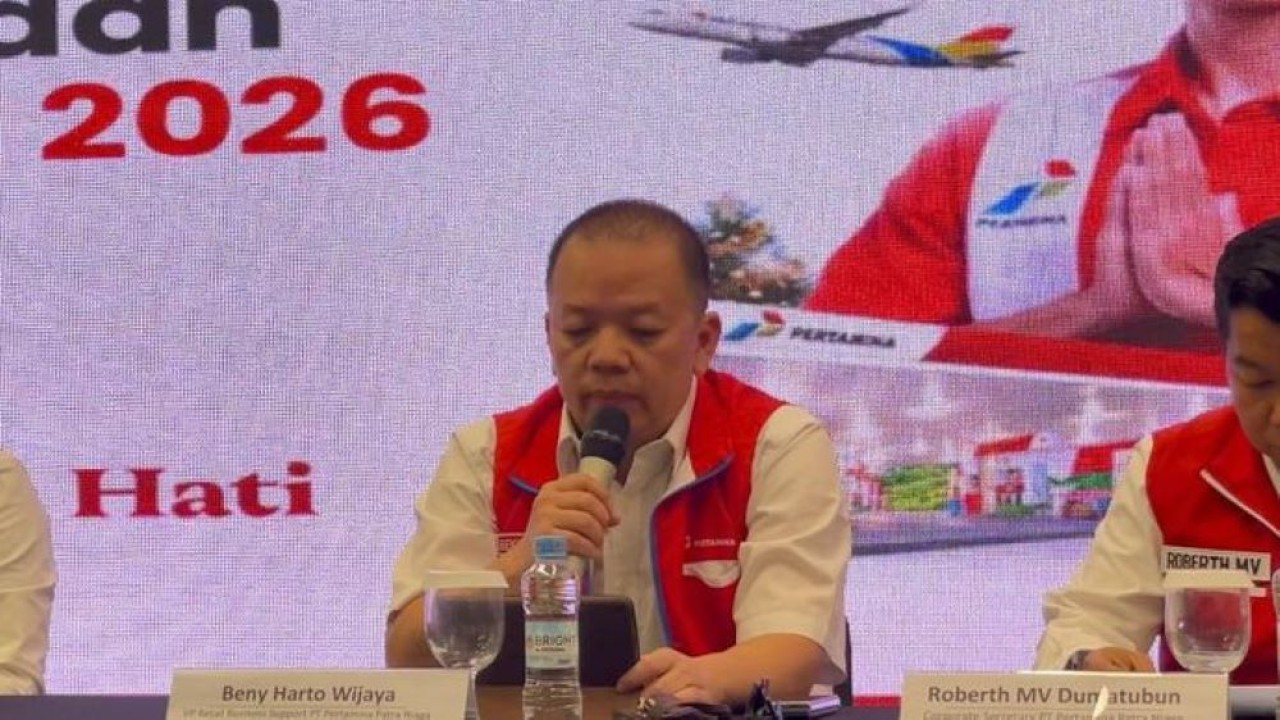 Vice President Retail Business Support di Pertamina Patra Niaga Beny Harto Wijaya (Ntvnews.id-Muslimin Trisyuliono)