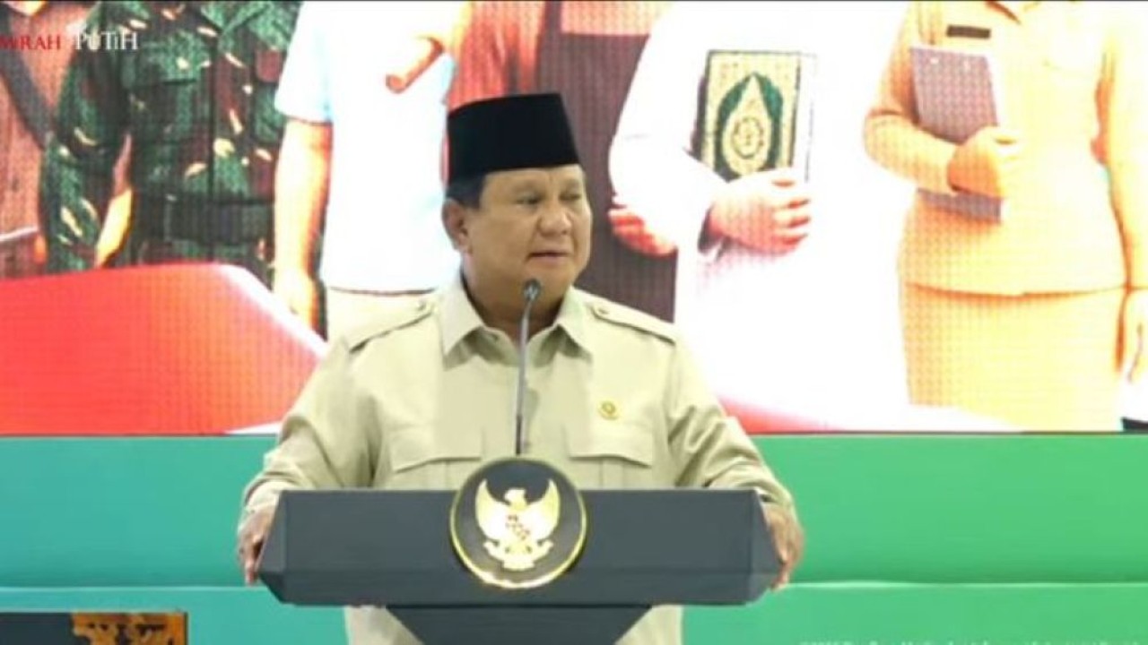 Presiden Prabowo Subianto. (Foto: Istimewa)