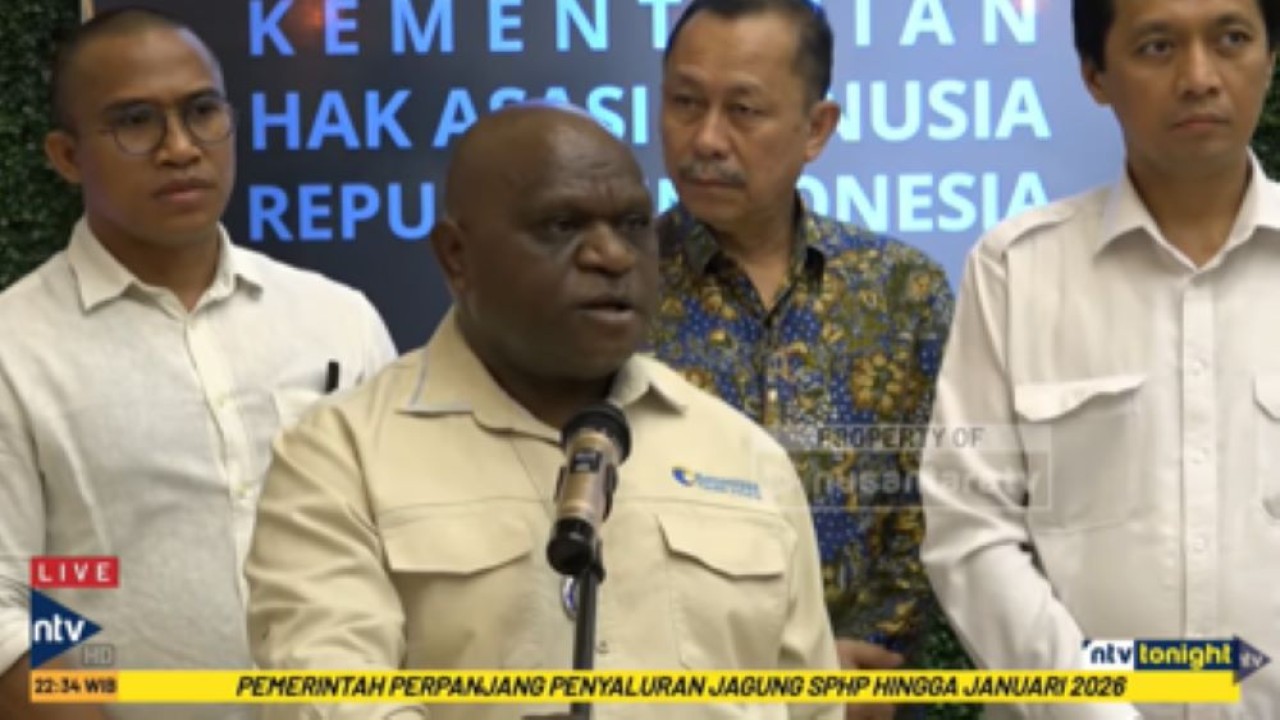 Menteri HAM Natalius Pigai