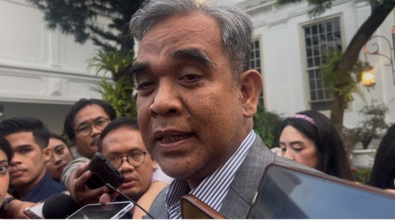 Ketua MPR RI Ahmad Muzani di Kompleks Istana Kepresidenan Jakarta (NTVnews.id)