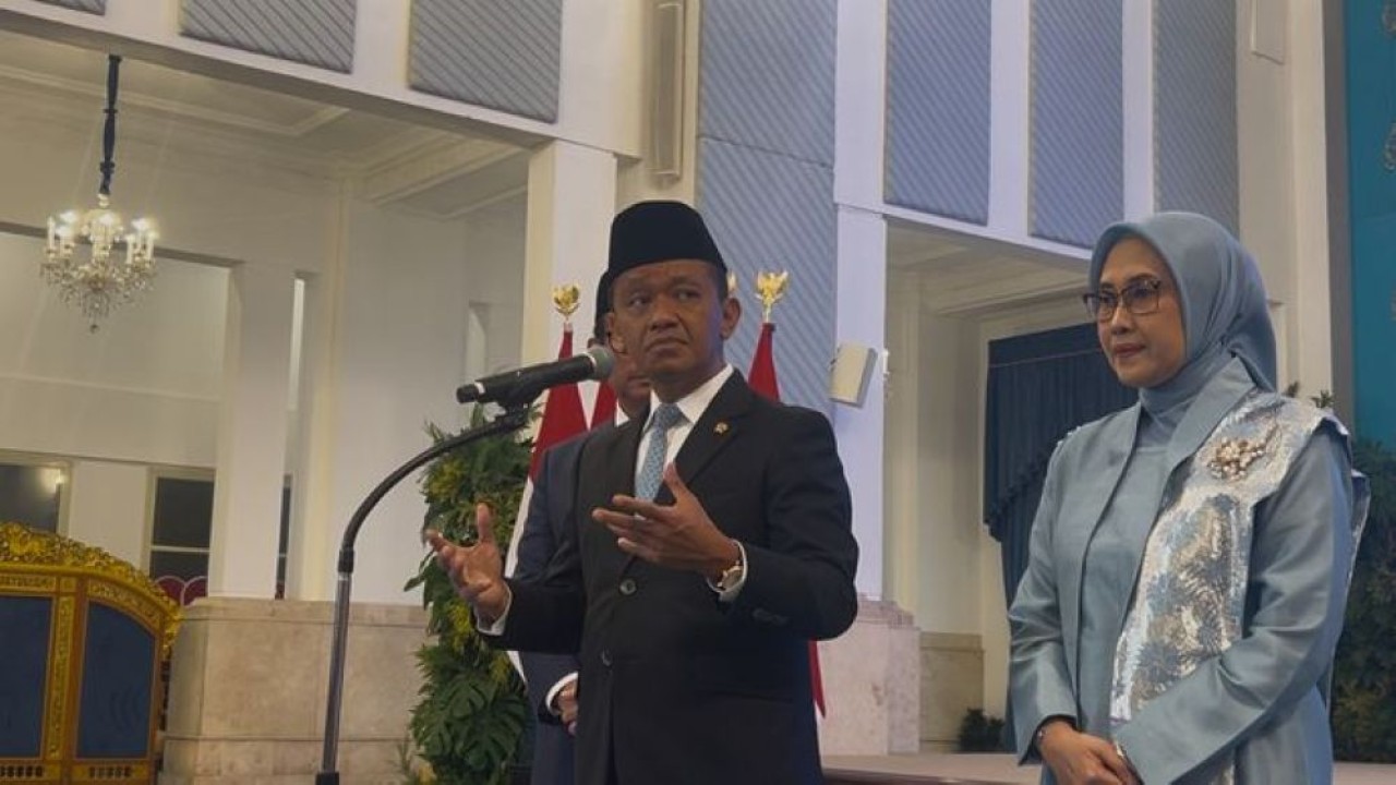 Menteri ESDM sekaligus Ketua Harian Dewan Energi Nasional (DEN) Bahlil Lahadalia. (Foto: NTVnews)