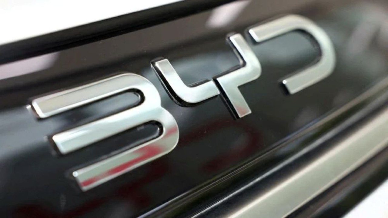 Ilustrasi. Logo BYD. (Foto: Istimewa)