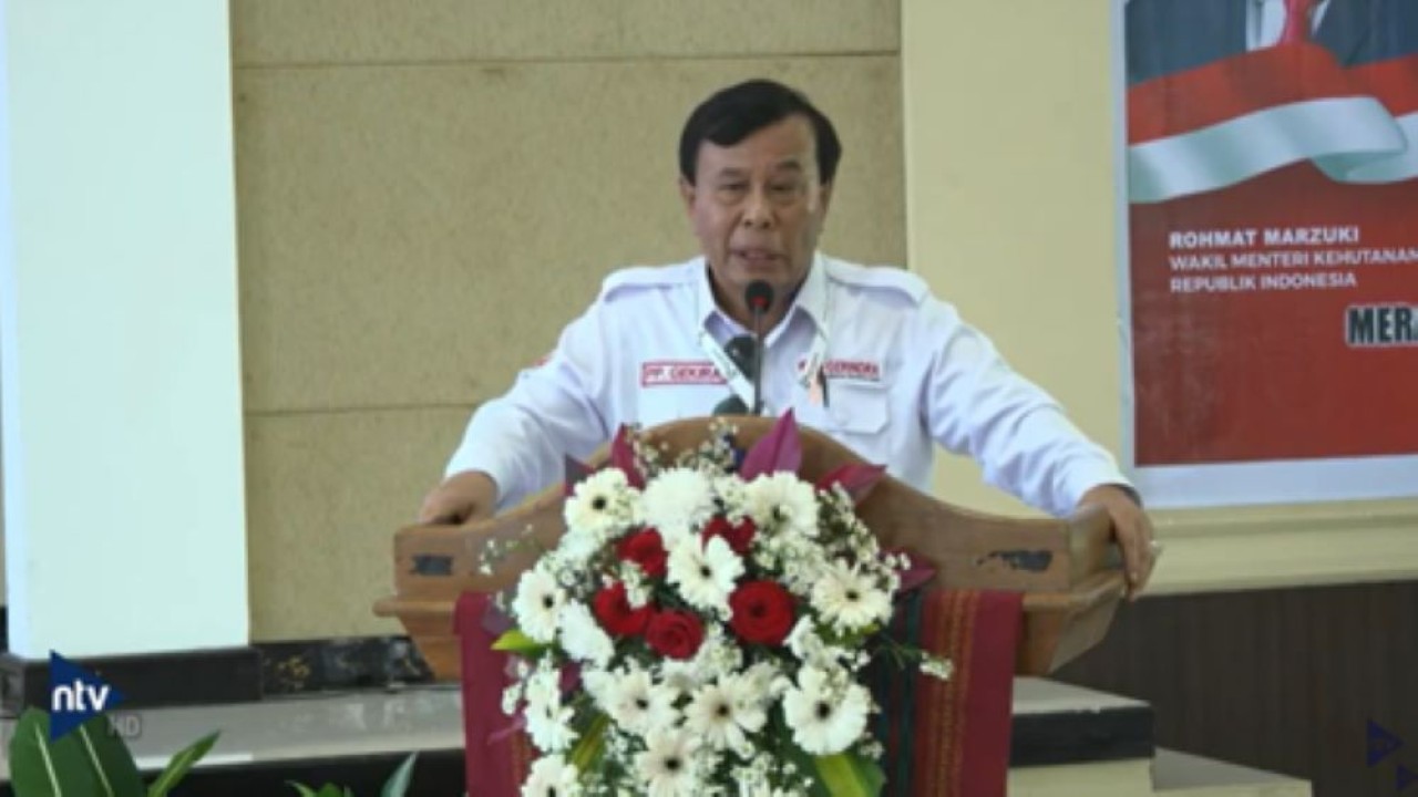 Wakil Ketua Dewan Pembina Gekira yang juga Koordinator Pelaksana Acara, Nurdin Tampubolon