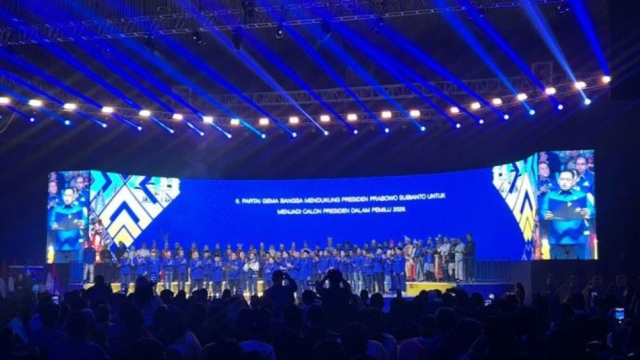 Deklarasi Partai Gema Bangsa. (Foto: NTVnews)