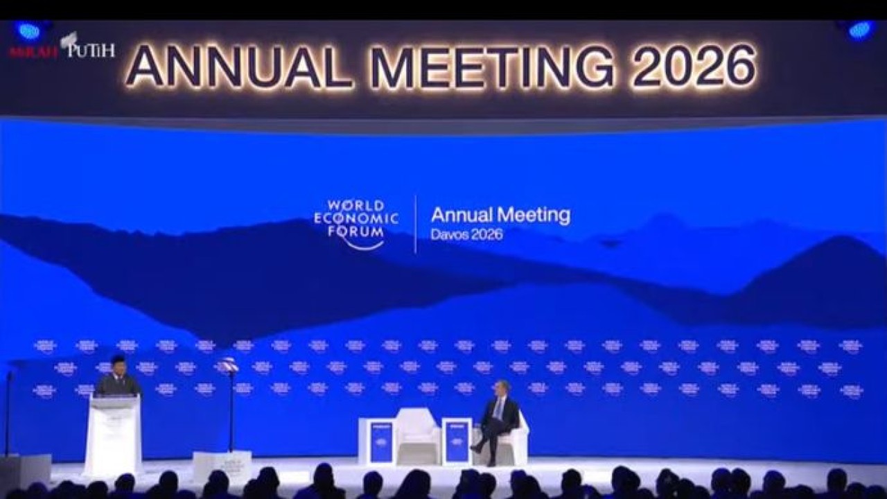 Prabowo Subianto di WEF Davos Swis (Istimewa)