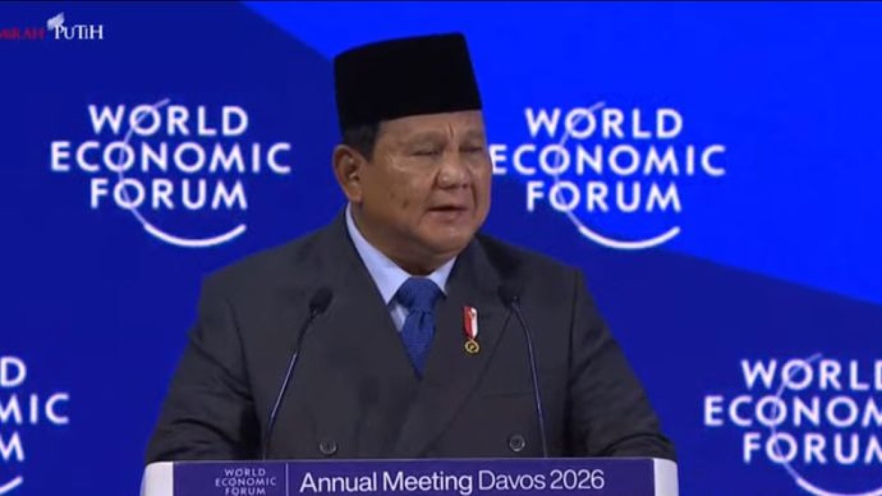 Prabowo Subianto di WEF Davos Swis (Istimewa)