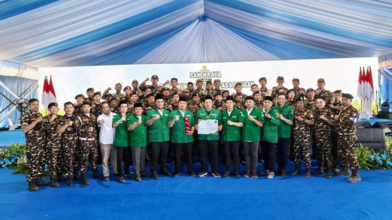 Presiden Prabowo Apresiasi Peran GP Ansor Dorong Swasembada Pangan Nasional 2025 (Istimewa)