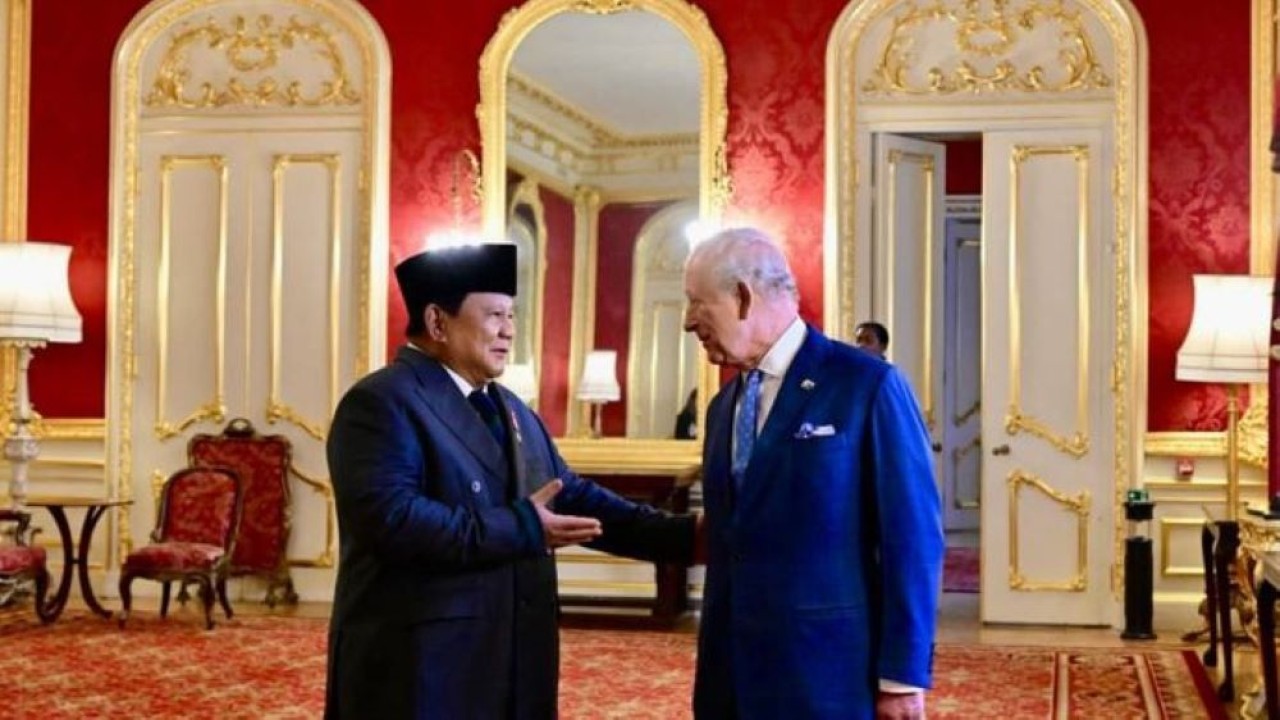 Prabowo dan Raja Charles III Prabowo dan Raja Charles III (Setpres)