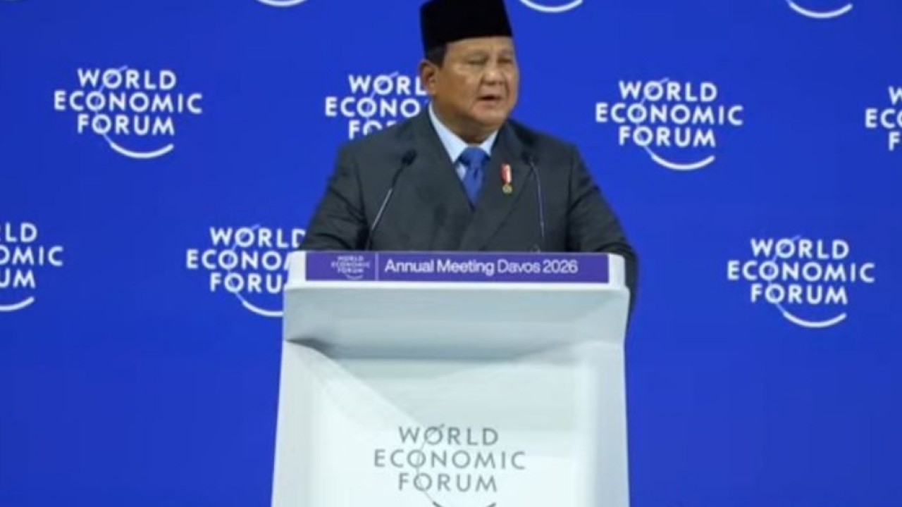 Prabowo Subianto di WEF Davos Swis (Istimewa)