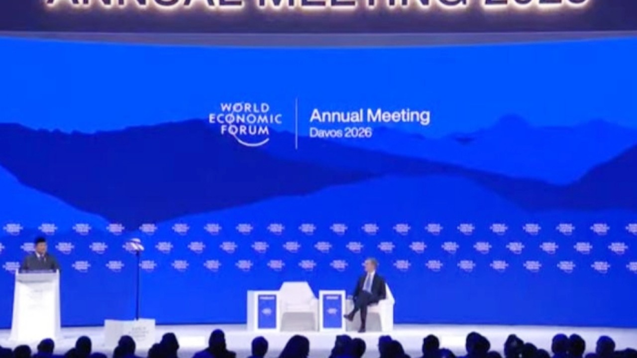 Prabowo Subianto di WEF Davos Swis (Istimewa)