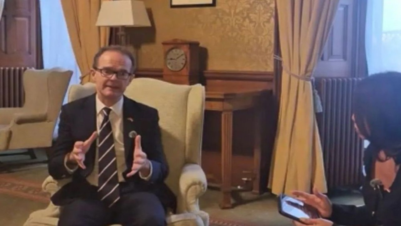 Duta Besar Inggris untuk Indonesia, Dominic Jermey. (Foto: Antara)