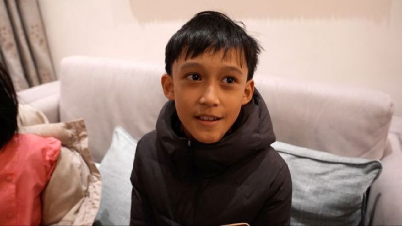 Narendra (12) seorang anak diaspora Indonesia di Swiss. (Foto: Istimewa)