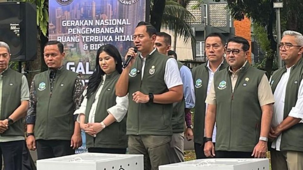 Menteri Koordinator Bidang Infrastruktur dan Pembangunan Kewilayahan, Agus Harimurti Yudhoyono (AHY). (Foto: NTVNews.id/Adiansyah)