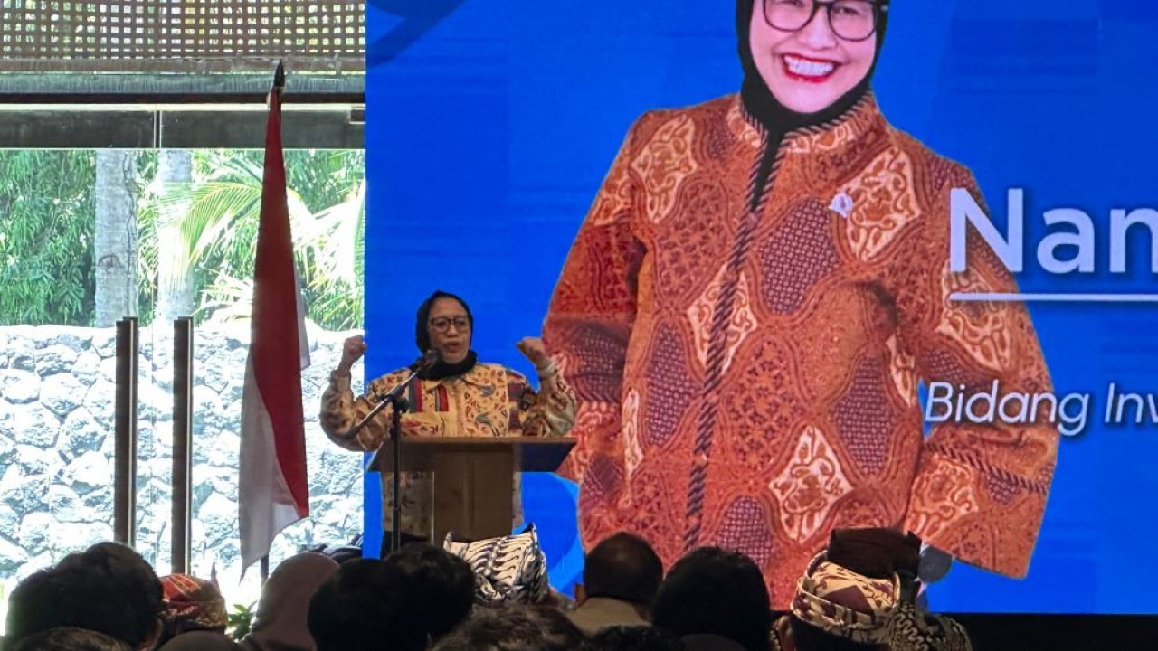 Wakil Kepala Badan Gizi Nasional (BGN) bidang Komunikasi Publik dan Investigasi, Nanik Sudaryati Deyang dalam acara Koordinasi dan Evaluasi bersama Forkompimda, Kasatpel, Yayasan, Mitra, Korwil, dan seluruh Kepala SPPG se Kabupaten Banyuwangi di Kota Banyuwangi, Jawa Timur (Istimewa)