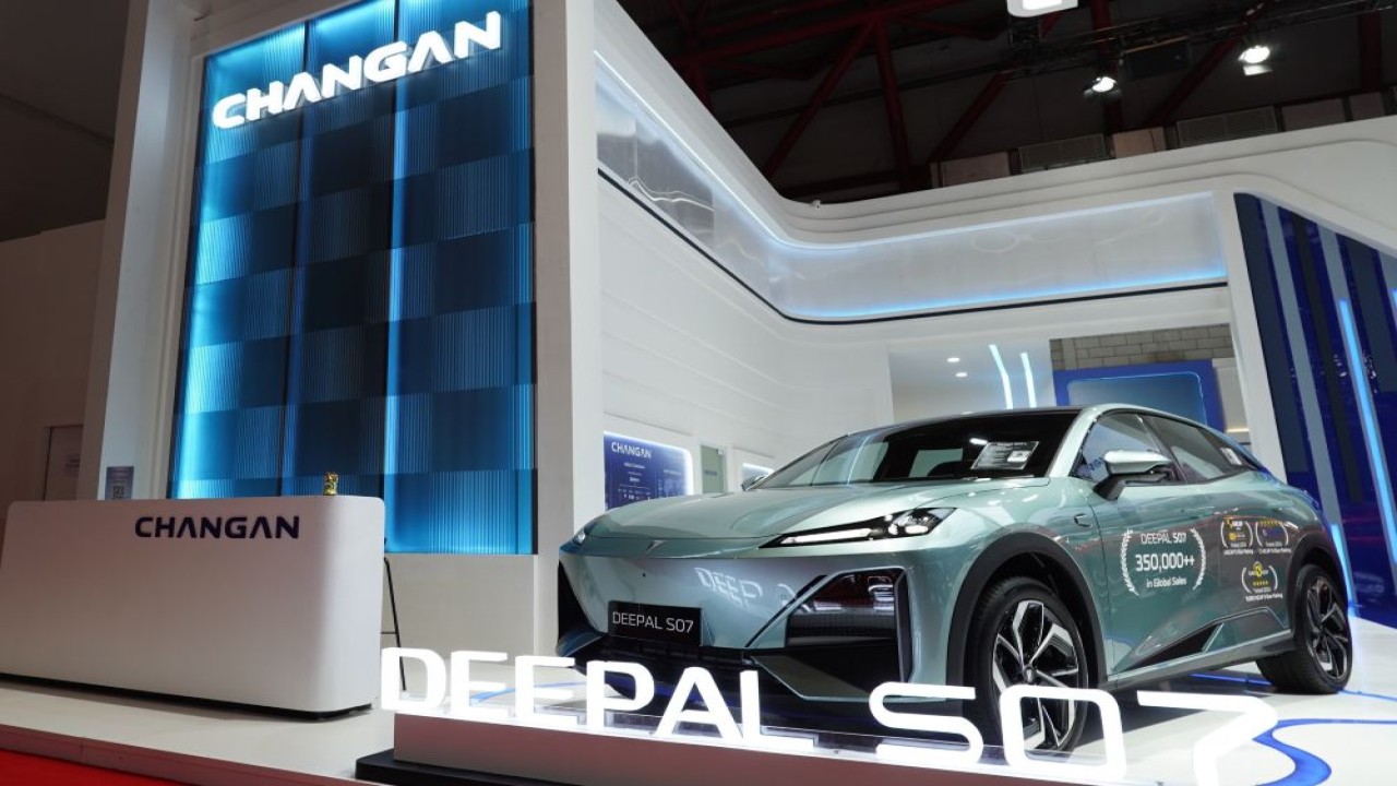 Changan Deepal S07 dihadirkan di IIMS 2026. (Foto: Dok/Istimewa/Changan)