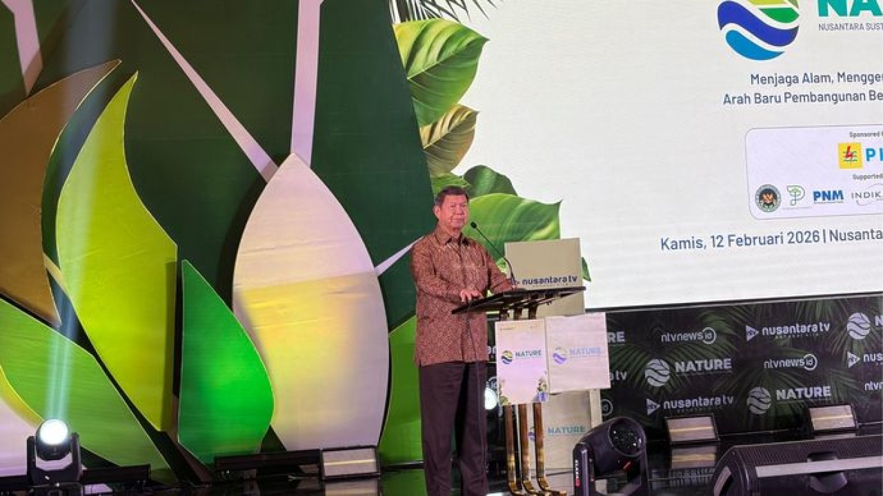 Utusan Khusus Presiden Bidang Iklim dan Energi, Hashim Djojohadikusumo (NTVnews/Dedi)