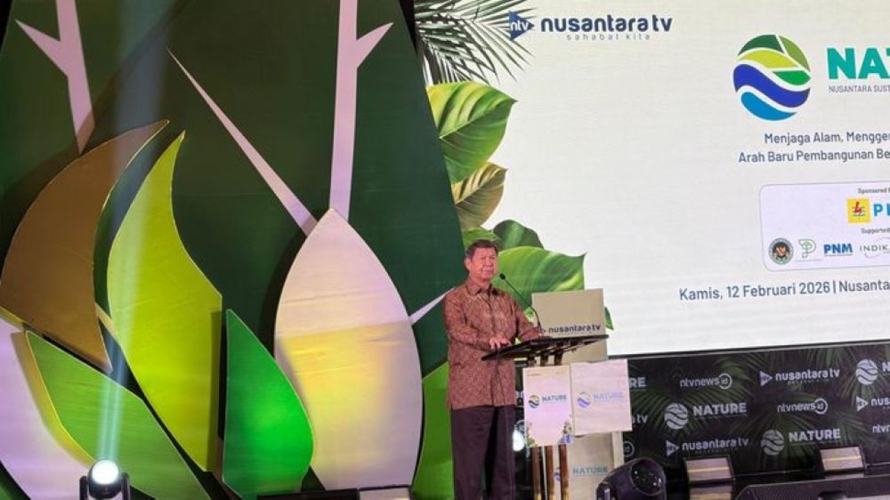 Utusan Khusus Presiden Bidang Iklim dan Energi, Hashim Djojohadikusumo. (Foto: NTVnews/Dedi)